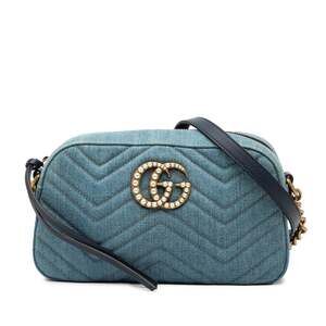 Gucci Pearly Gg Marmont Shoulder Bag #232966G16B